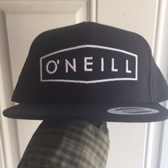 O'Neill Utility Hat  Black w White Snapback OS - Picture 6 of 11